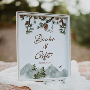 Waldbücher und Geschenke Poster