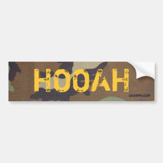 WaldCamouflage, HOOAH, GOARMY.com Autoaufkleber