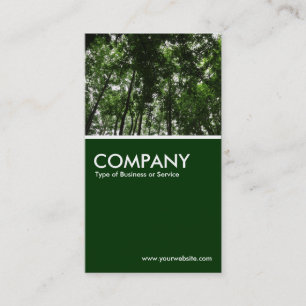 Waldcanopy - Dunkelgrün Visitenkarte