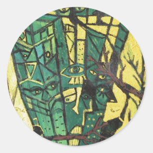 WALDEATERS RUNDER AUFKLEBER