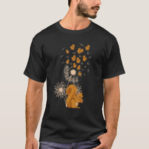 Waldeichhörnchen Dandelion Tierquirrel T-Shirt
