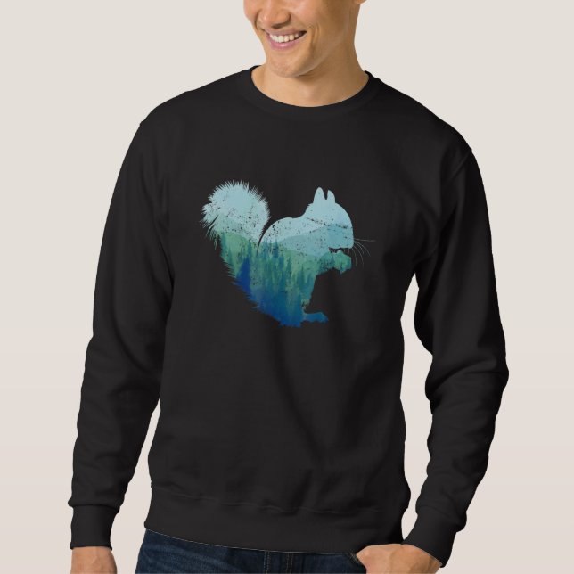Waldeichhörnchen Sweatshirt (Vorderseite)