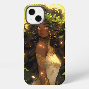 Waldelf Afroamerikaner Schwarz Fantasy-Kunst iPhone 13 Hülle