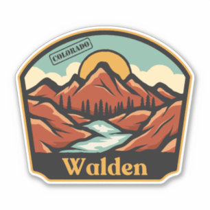 Walden, Colorado Aufkleber