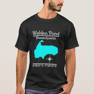Walden Pond Massachusetts Long Sleeve T Shirt