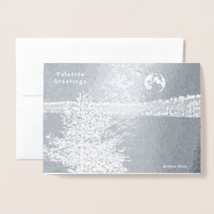 Walden Pond: Yuletide Greetings- Folienkarte