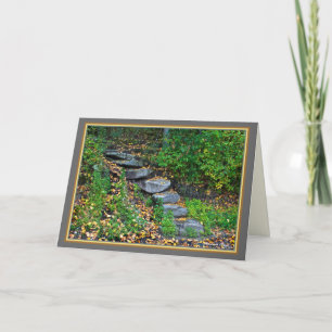 Walden Teich: Schritt-Gruß Karte