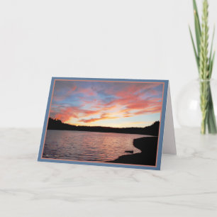 Walden Teich: Sonnenuntergang Karte