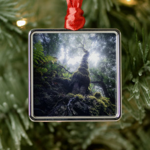 Wälder   Anaga Rural Park Kanarische Inseln Ornament Aus Metall
