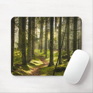 Wälder Boreal Forest Schweden Mousepad