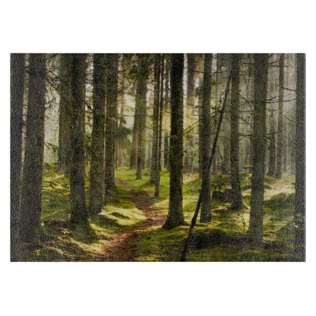 Wälder | Boreal Forest Schweden Schneidebrett (Vorderseite)