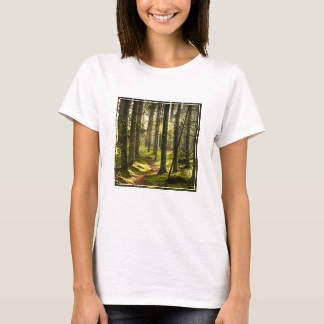 Wälder | Boreal Forest Schweden T-Shirt (Vorderseite)
