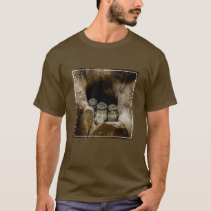Wälder Drei Eulen suchen T-Shirt