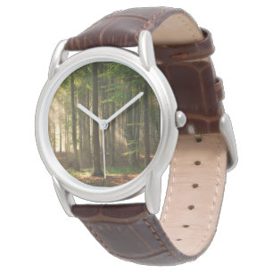 Wälder   Herbstwald Armbanduhr