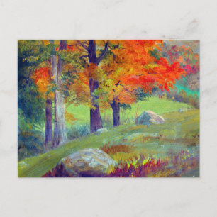 Wälder im Herbst von Frederic Edwin Church Postkarte