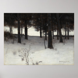 Wälder im Winter - Charles W. Eaton Fine Art Poste Poster