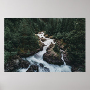 Wälder Kanton Graubünden Poster
