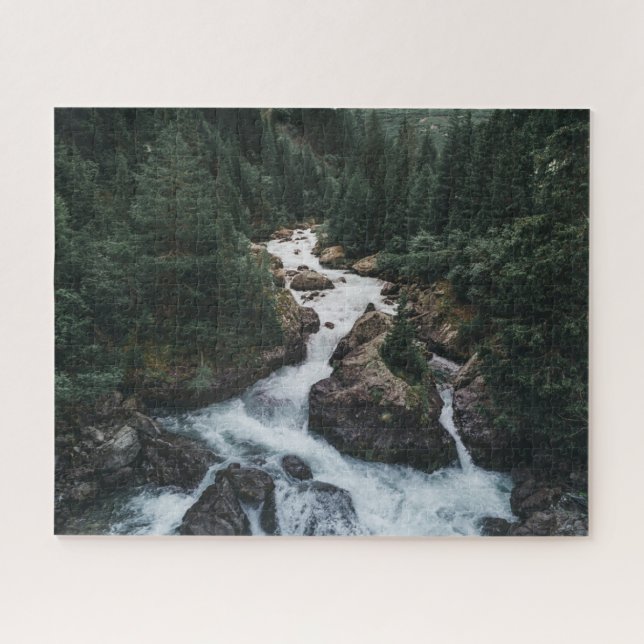Wälder | Kanton Graubünden Puzzle (Horizontal)
