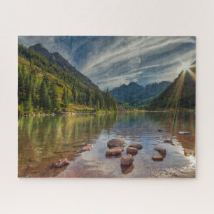 Wälder   Maroon Bells Colorado Puzzle