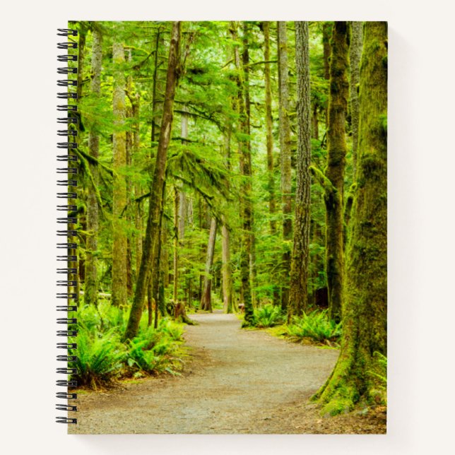 Wälder | Olympischer Nationalpark Notizbuch (Vorderseite)