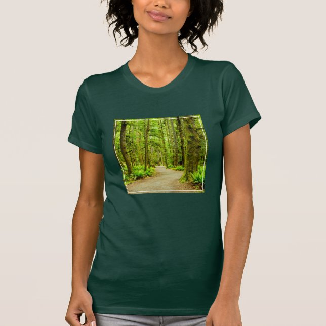 Wälder | Olympischer Nationalpark T-Shirt (Vorderseite)
