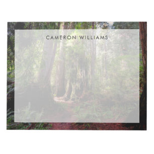 Wälder Redwood Forest California Notizblock