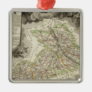 Wälder, Städte, Städte Ornament Aus Metall