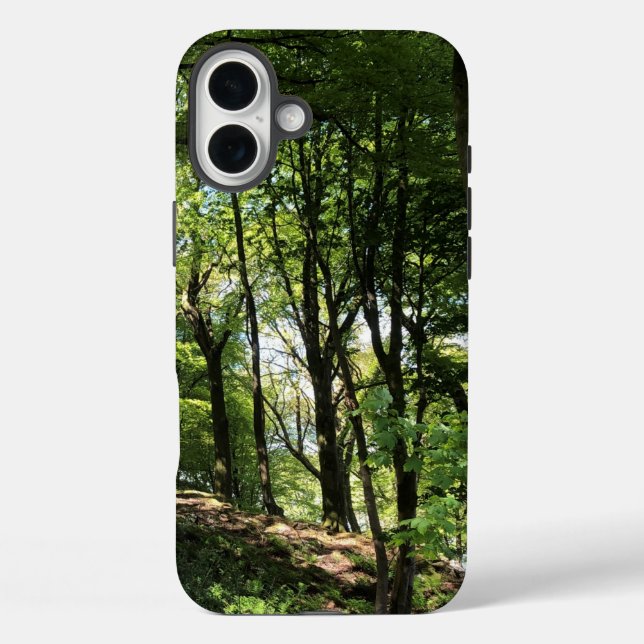 Wälder und Holzbauten Case-Mate iPhone Hülle (Rückseite)