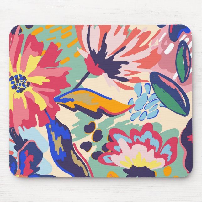 Wälder und Rose Mousepad (Vorne)