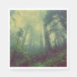 Wälder von unten serviette