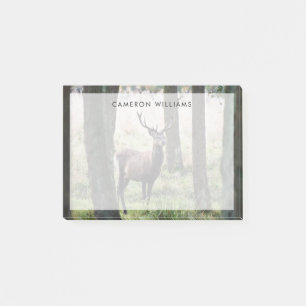 Wälder   Wälder und Rotwild Post-it Klebezettel