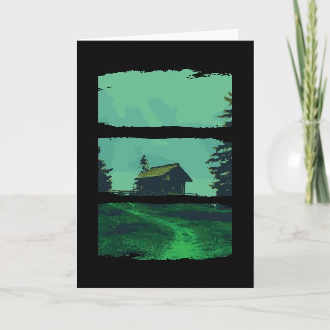 Wälder, Waldgestaltung Karte (Vorderseite)