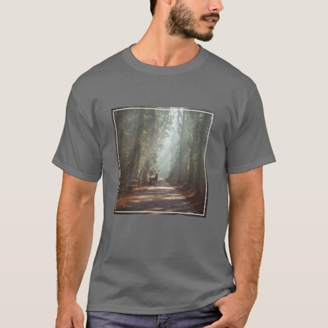 Wälder | Waldland Stag T-Shirt (Vorderseite)