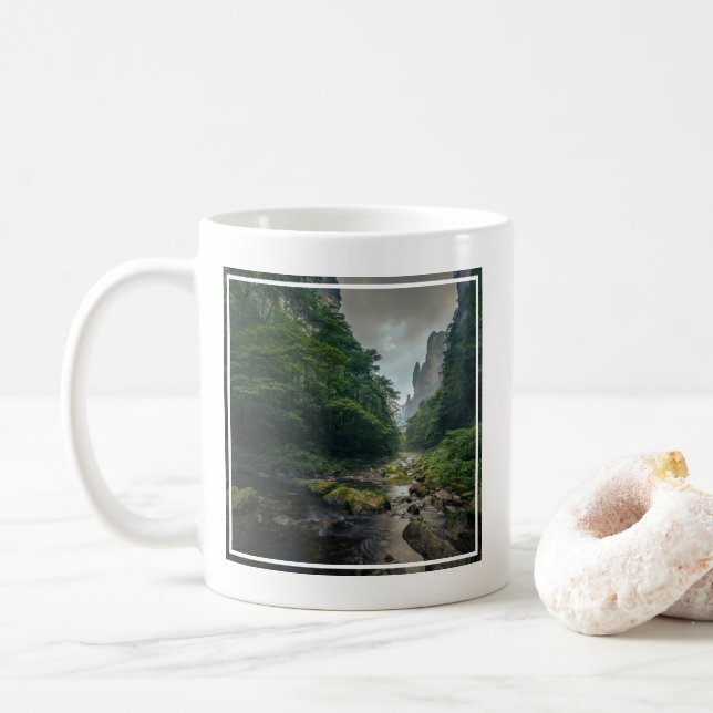 Wälder | Zhangjiajajie National Forest Park Kaffeetasse (Mit Donut)