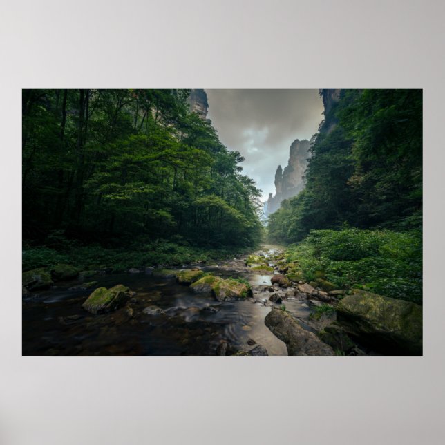 Wälder | Zhangjiajajie National Forest Park Poster (Vorne)