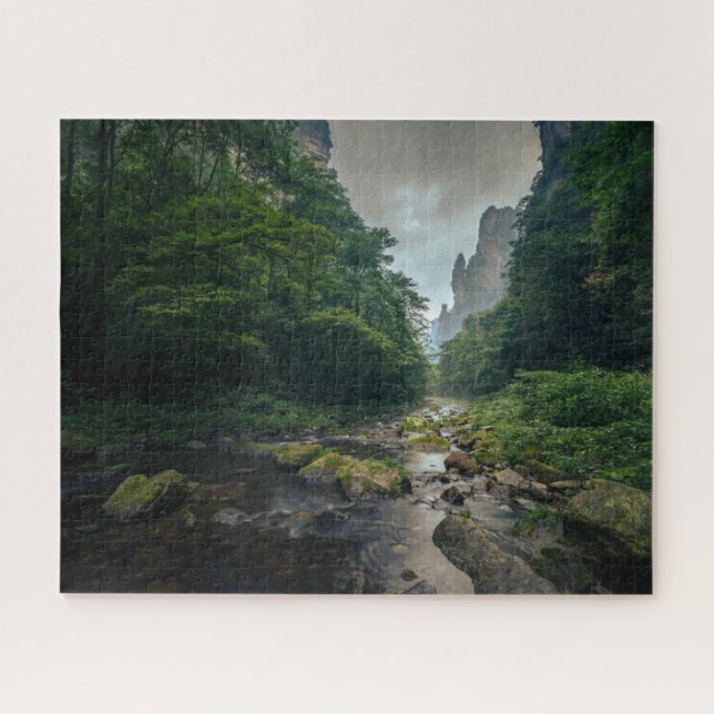 Wälder | Zhangjiajajie National Forest Park Puzzle (Horizontal)