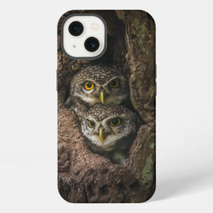 Wälder   Zwei Eulen schauen iPhone 13 Hülle