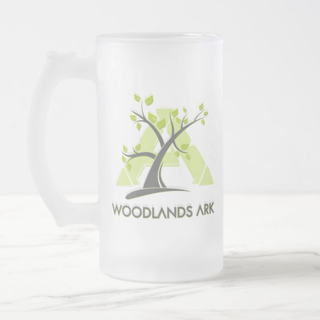 WälderARK Mattiert Glass Tasse w/LOGO (Links)