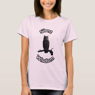 **Waldeule bei Nacht – Realistische nächtliche Eu T-Shirt