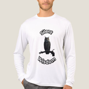 **Waldeule bei Nacht – Realistische nächtliche Eu Tri-Blend Shirt