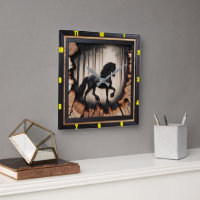 Waldfahrt: Personalisierter Charred Wood Friesian