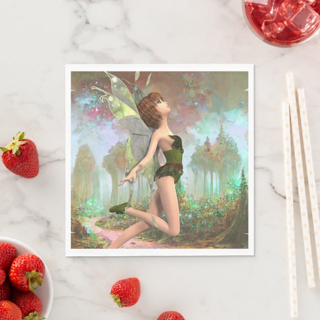 Waldfee Serviette (Beispiel)