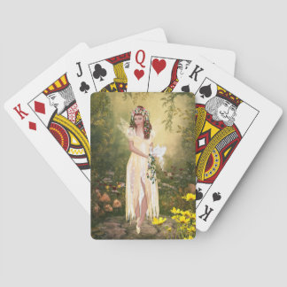 Waldfeenhafte Spielkarten