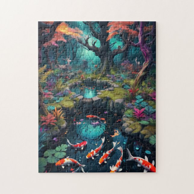 Waldflüster: Koi Puzzle Adventure (Vertikal)