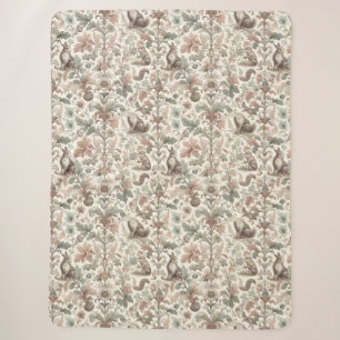 Waldflüster: Viktorianische Natur Elegance Sherpadecke