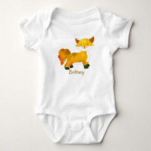 WaldFox + Kundengerechte Namensbaby-T - Shirts