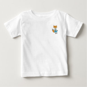 Waldfreund-entzückender kleiner WaldFox Baby T-shirt