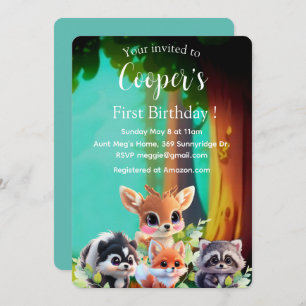 Waldfreunde Fuchs-Raccoon zum Geburtstag