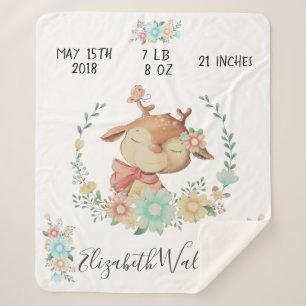 Waldfreunde Geburtsdaten von Hirschen Sherpadecke