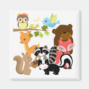 Waldfreunde Magnet